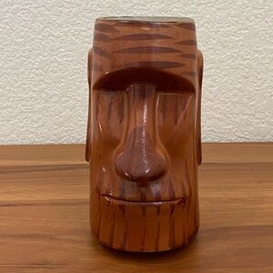 Vintage Trader Dick’s John Ascuaga Nugget Hotel & Casino Brown Ceramic Tiki Mug